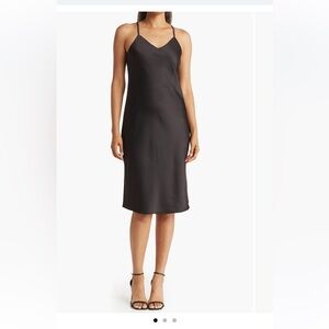 Sam Edelman Classic Black Slip Dress